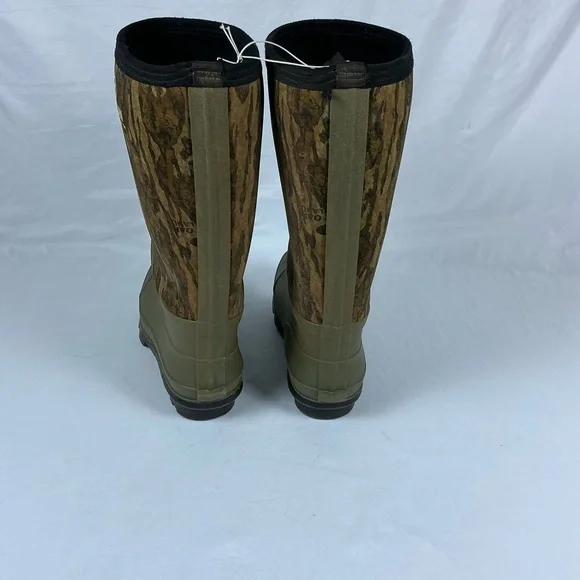 Magellan Camo/ Army Green Outdoor Rubber Hunting Boots (Men Size 10D)